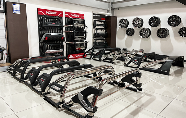 Showroom Accesorios Ilimitados, sala de ventas